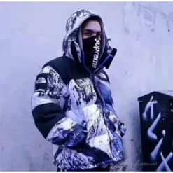 HypeYourBeast TNF X Supreme Jacket Blue