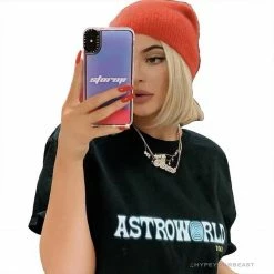 Hypeyourbeast OFF-WHITE Travis Scott Cactus Jack Astroworld Tee Shirt'BLACK'