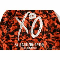 Hypeyourbeast BAPE X XO Co-Branded Camouflage Hoodie'RED'