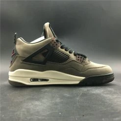 Hypeyourbeast Travis Scott X Air Jordan 4 Dark Mocha