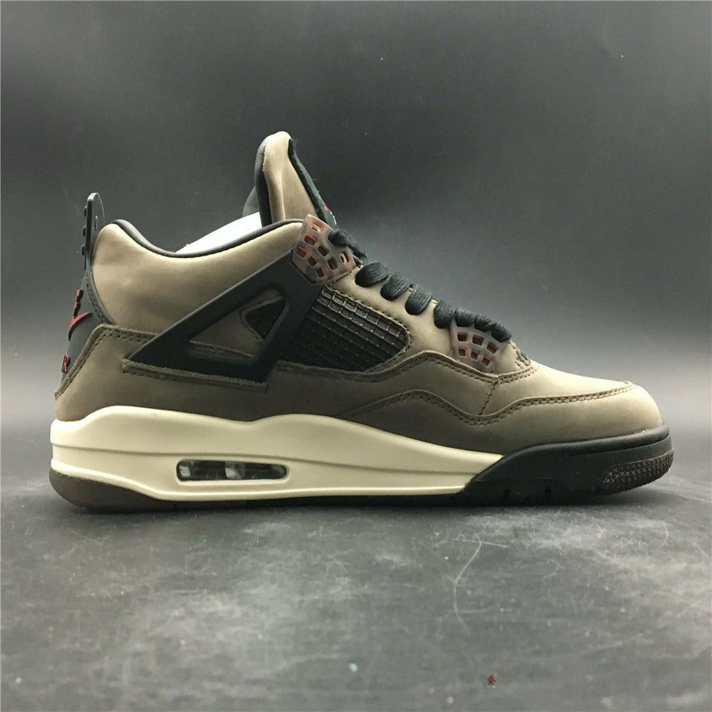 Hypeyourbeast Travis Scott X Air Jordan 4 Dark Mocha