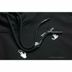 HypeYourBeast Off White Hoodie Black RED