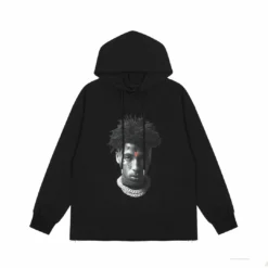 HypeYourBeast Vlone Hoodie Black Face