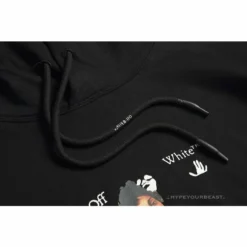 HypeYourBeast Off White Hoodie Black Fruits Hoodies & Jackets