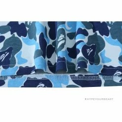 Hypeyourbeast BAPE Ape Head Star Camouflage Shading Tee Shirt'BLUE'