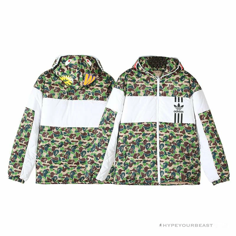 HypeYourBeast Adidas X Bape Camo Jacket