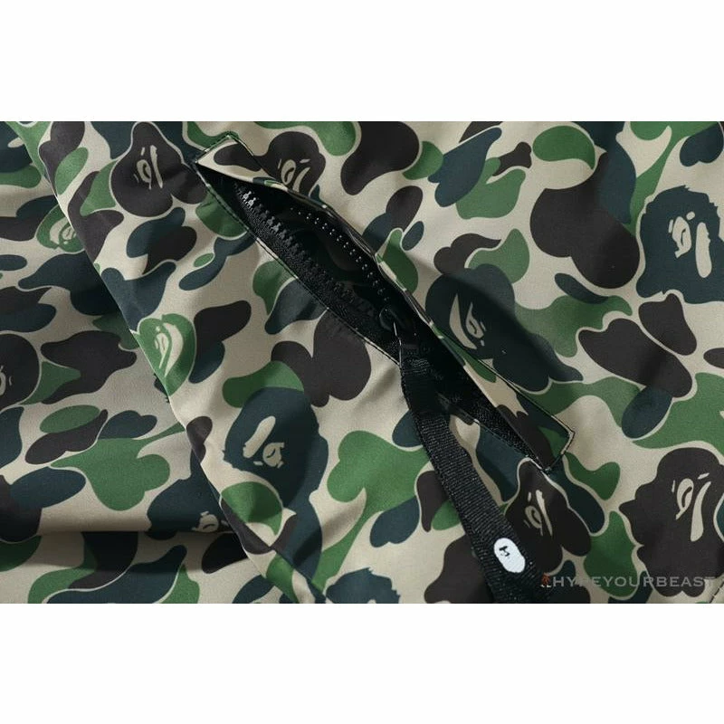 Hypeyourbeast BAPE X FCRB Joint Double Zip Camouflage Hoodie 'GREEN'