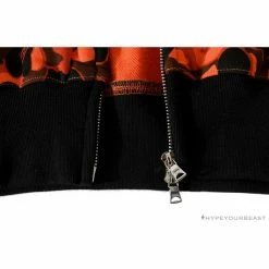 Hypeyourbeast BAPE X XO Co-Branded Camouflage Hoodie'RED'