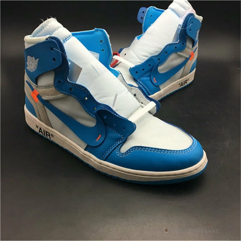 Hypeyourbeast The Ten: Off White X Air Jordan 1 High "UNC"