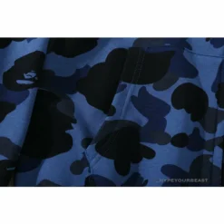 Hypeyourbeast Clothes BAPE Camo Hoodie Shark Head'NAVY BLUE'
