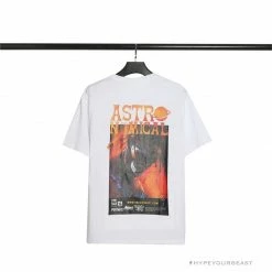Hypeyourbeast OFF-WHITE Travis Scott Cactus Jack Astronomical Tee Shirt 'WHITE'