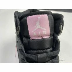 Hypeyourbeast Jordan 1 Mid White Black Light Arctic Pink