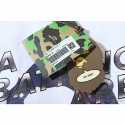 Hypeyourbeast BAPE Universe Solar System Ape Man Head Tee Shirt'WHITE'