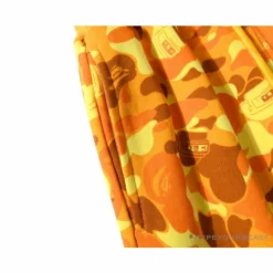 Hypeyourbeast BAPE X PUBG Joint PUBG PUBG Eating Chicken Orange Camouflage Pants
