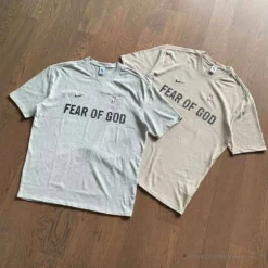 Hypeyourbeast FOG X Nike Tee Shirt Grey T-Shirts