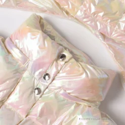 HypeYourBeast MNCLR Puffer Jacket Rainbow Hoodies & Jackets