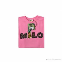 Hypeyourbeast BAPE Comic Dragon Ball Tee Shirt'PINK' Clothes