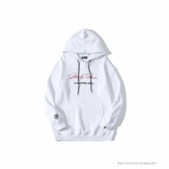 Hypeyourbeast BAPE Marilyn Monroe Camouflage Background Hoodie 'WHITE' Clothes