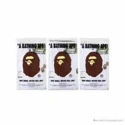 Hypeyourbeast Clothes BAPE Readymade Small Bee Camouflage Letter Tee Shirt'PINK'