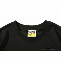 Hypeyourbeast Clothes BAPE Great Ape Head Symphony Lightning Tee Shirt'BLACK'