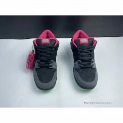 Hypeyourbeast Nike SB Dunk Low Premium Anthracite/Black-Pink Force Crystal Mint