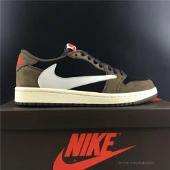 Hypeyourbeast Travis Scott X Air Jordan 1 Low'Mocha'