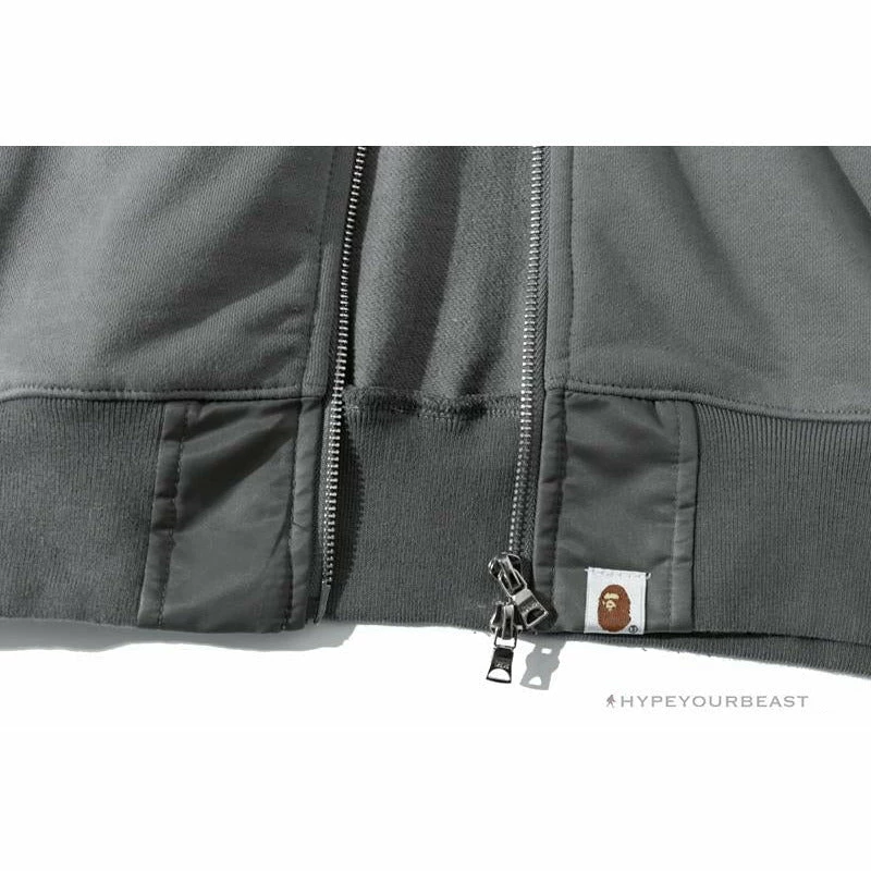 Hypeyourbeast BAPE Digital Pixel Camouflage Hoodie 'GREY' Clothes