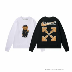 HypeYourBeast Off-White X Nike Shirt Teddy White Shirts