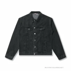 HypeYourBeast Palm Angels Jean Jacket Black