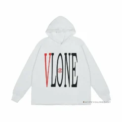 HypeYourBeast Hoodies & Jackets Vlone Black White Serpent Hoodie