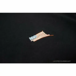 Hypeyourbeast OFF-WHITE Loose X Oversized Chest Tee Shirt'BLACK' T-Shirts