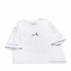 Hypeyourbeast OFF-WHITE Mickey Bluff Face Tee Shirt'WHITE'