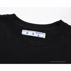 Hypeyourbeast OFF-WHITE Year Of The Ox Doraemon Arrow Tee Shirt'BLACK'