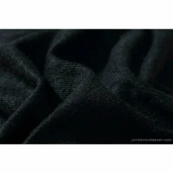 Hypeyourbeast Shirts OFF-WHITE Classic Basic Cotton Terry Round Long Sleeve Shirt'BLACK'