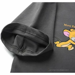 Hypeyourbeast OFF-WHITE Jerry Move Faster Tee Shirt'GREY'