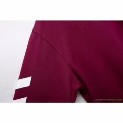 Hypeyourbeast OFF-WHITE Classic Basic Cotton Terry Long Sleeve Shirt'WINE RED' Shirts