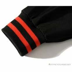 Hypeyourbeast BAPE X XO Red Jacket Baseball Uniform Clothes