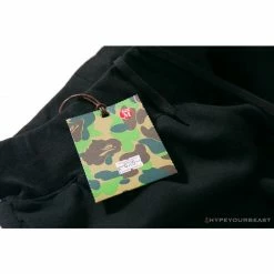 Hypeyourbeast Clothes BAPE X FCRB Joint Color Pocket Shark Pants