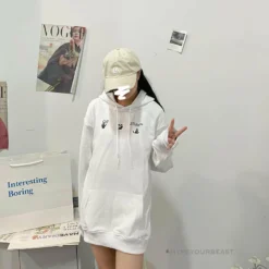 HypeYourBeast Off-White Green Hoodie - White Hoodies & Jackets