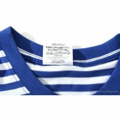 Hypeyourbeast Clothes BAPE Baby Milo Sesame Street Striped Tee Shirt'BLUE'