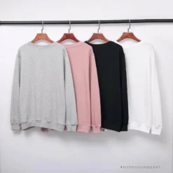 Hypeyourbeast BAPE Classic Ape Head Embroidered Long Sleeve Shirt'PINK' Clothes