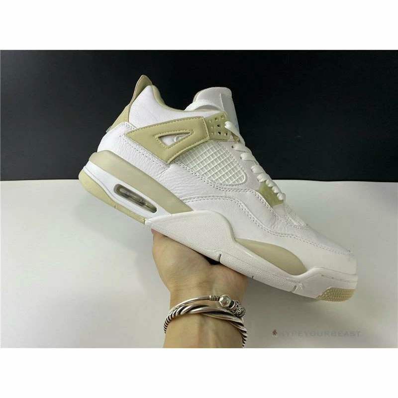 HypeYourBeast Air Jordan 4 White Gold