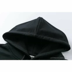 Hypeyourbeast BAPE Classic Ape Head Embroidered Standard Cotton Terry Hoodie'BLACK' Clothes