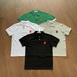 Hypeyourbeast CDG Polo Shirt Green