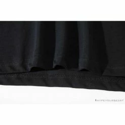 Hypeyourbeast BAPE Baby Milo Color Letter Monkey Tee Shirt'BLACK'