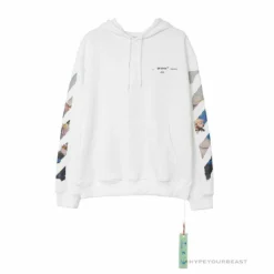 HypeYourBeast Off White Hoodie Vincent Van Gogh White