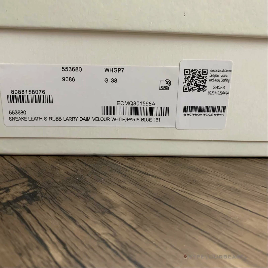 HypeYourBeast Alexander McQueen White / Lavender A. Mcqueen