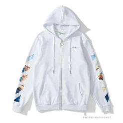 HypeYourBeast Hoodies & Jackets Off White Hoodie White Sail