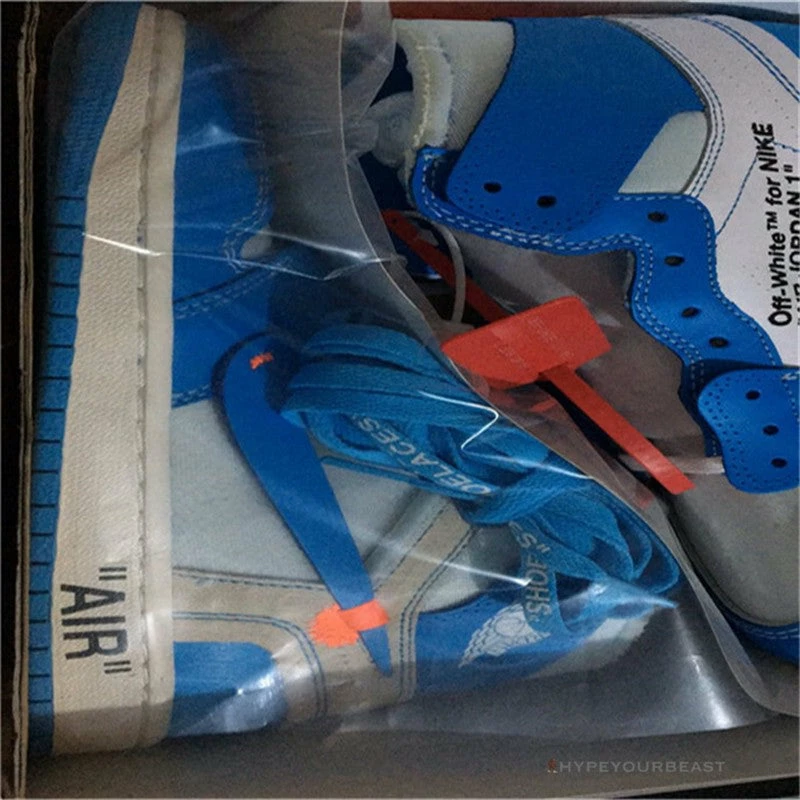 Hypeyourbeast The Ten: Off White X Air Jordan 1 High "UNC"