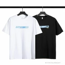 Hypeyourbeast OFF-WHITE Travis Scott Cactus Jack Astroworld Tee Shirt'BLACK'
